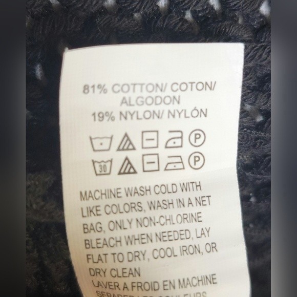 Lucky Brand Black Cardigan size Sm - Picture 6 of 6